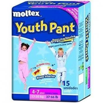 Moltex Youth Pants Bolsa de Braguitas de Noche - 15 Braguitas