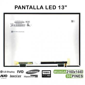 Pantalla LED de 13 para portátil P130ZFA-BA1 2160x1440 30 pines