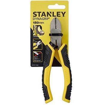Stanley STHT0-74362 Tools 074362 ControlGrip Diagonal Cutting Pliers 150mm, Yellow/Black