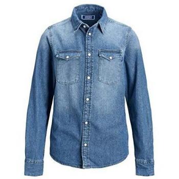 Jack & Jones JJJESHERIDAN - Camisa vaquera para niños