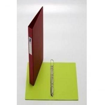 CARPETA Fº 4 ANILLAS 40 MM PVC ROSA FUN COLOR