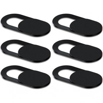 Cubierta Deslizante de Webcam para iPhone, iPad, Teléfono, Tableta y Portátil - Pegatina de Privacidad y Accesorios Convenientes