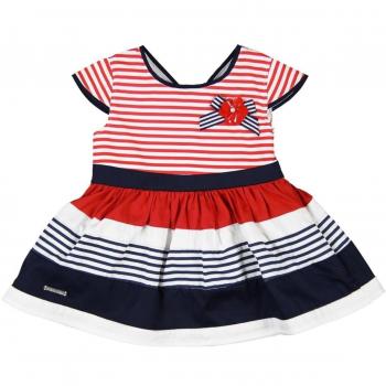 Boboli Vestido Satén De Bebé Niña - Talla - 9m Para Bebé Niña