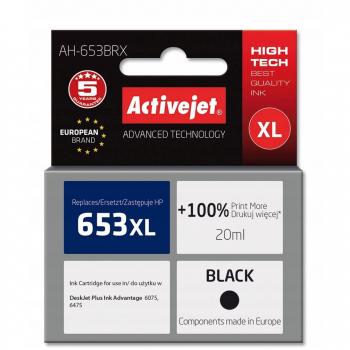 Cartucho de Tinta Original Activejet AH-653BRX Negro