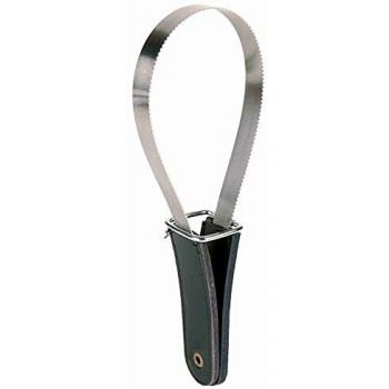Trixie Metal Hair-Ex Grooming Rake with Leather Handle, 25x8 cm