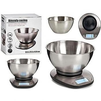 Báscula Digital de Cocina Metal 5 kg