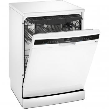 Lavavajillas Siemens SN23HW02ME Blanco, Clase D, 14 servicios, Bandeja para cubiertos, 60 cm