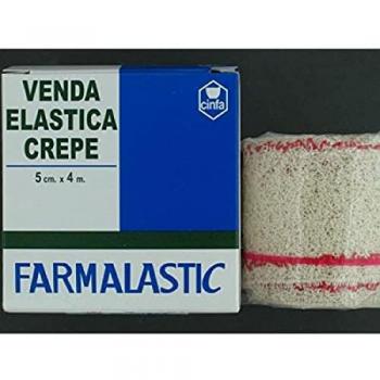 Venda Elástica Crepe 4 x 5 cm Farmalastic