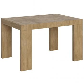 Mesa extensible Roxell de roble natural 90x130/234 cm