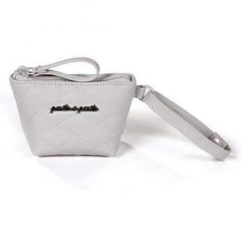 Pasito a Pasito Acolchada Ines - Funda chupete, unisex, color gris