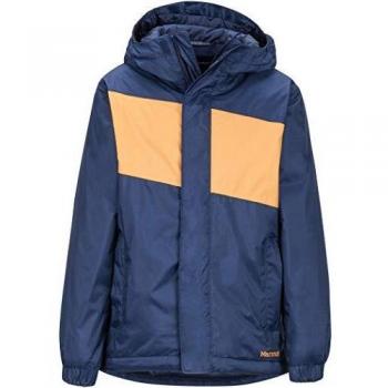 Marmot Chaqueta para niño Precip Eco Insulate Jkt, Niños, Chaqueta, 46060-4947-4-M, azul marino/azul marino., medium
