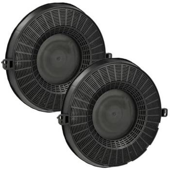2x Filtro de Carbón Activado Compatible con Extractores AEG DU4361M, DU4361-M, DU4361-W, DU4361-D, DU 4361 D, DU 4361 W, DU 436