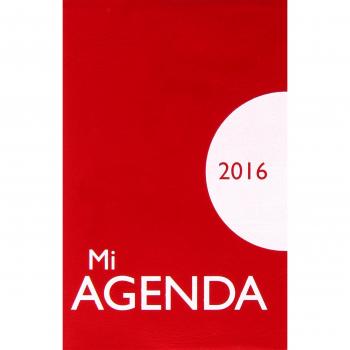 Mi Agenda 2016 Con Funda De Plastico 12 X 7, portadas con colores surtidos: funda opaca - Equipo San Pablo