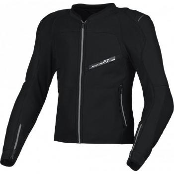 Chaqueta de Moto para Mujer Macna Korus Negra - Características: Protección, diseño ergonómico, material resistente al desgaste, ventilación optimizada, forro térmico extraíble, ajuste personalizado, reflectantes para mayor visibilidad