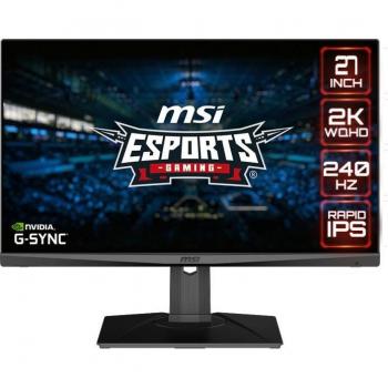 MSI Optix MAG274QRX 27 LED IPS WQHD 240Hz G-Sync Compatible Monitor