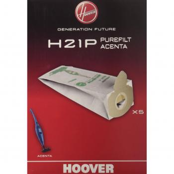 Sacos de Papel para Aspiradora Hoover Acenta H21 (Paquete de 5)
