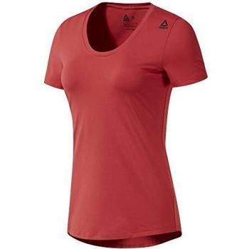 Reebok Wor Sw tee Camiseta, Mujer, rebred, S
