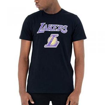 New Era Team Logo tee Loslak Blk Camisa, Sin género, Multicolor, M
