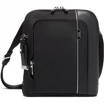 Tumi Olten Crossbody Bag - Size: One Size, Features: Durable nylon exterior, Adjustable shoulder strap, Multiple zippered compartments, Sleek design suitable for travel and everyday use