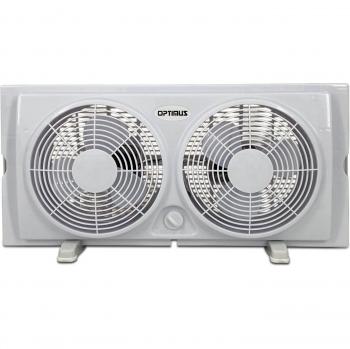 Optimus F-5280 7 Inch Twin Window Fan