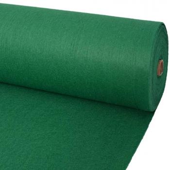 Alfombra para eventos lisa verde 1,2x12 m