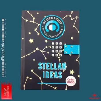 Diario con código secreto Roymart Stellar Ideas