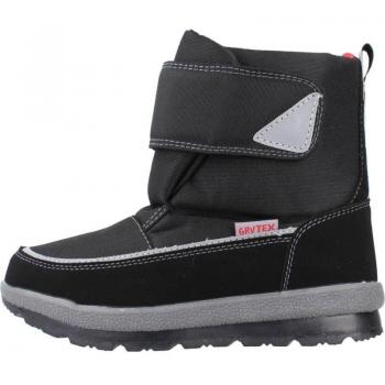Botas de agua para niña Garvalin modelo 221852G, color negro, con cierre adherente y membrana resistente al agua