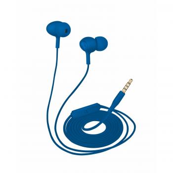 Trust Urban Ziva - Auriculares in-ear con micrófono integrado, color azul
