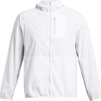 Chaqueta de running Under Armour Launch Lightweight para hombre en color blanco