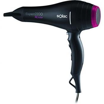 Solac Sp7151 Expert 2200 Haartrockner mit 2.200 W, 2 Leistungsstufen, 3 Temperaturstufen Secador