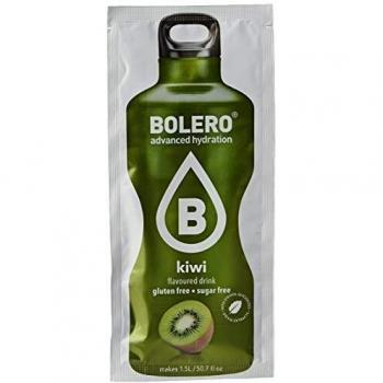 Bolero Bebida Instantánea Sin Azúcar, Sabor Kiwi - Paquete de 24 x 9 gramos - Total 216 gramos