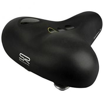 Selle Royal Adultos (Gel de elastómero Over Land – Sillín de Bicicleta, Color Negro, Talla única