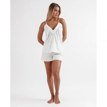 Pijama Tirantes Classic Plumetti azul para mujer