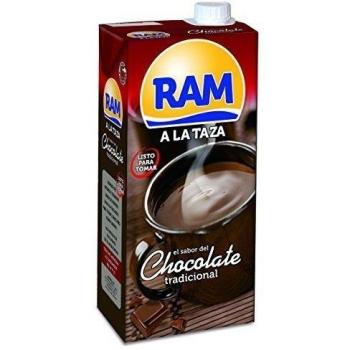 Conjunto de 6 Botellas de Chocolate RAM para Preparar a la Taza, 1 Litro Cada Una