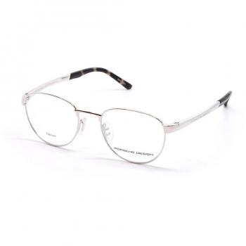 Porsche Design P8369 C Men's Eyeglasses Silver Size 50 - Blue Light Block Available