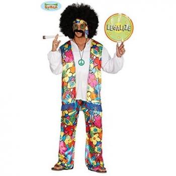 Guirca 84946 - Hippie Rainbow Adulto Talla M 48-50