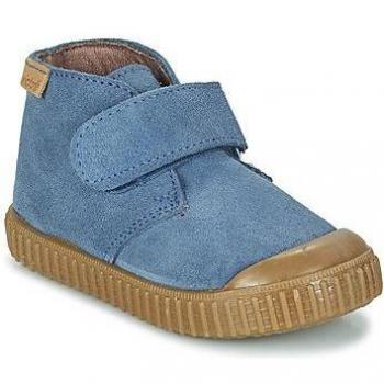 Botas de niño Victoria Safari en serraje con tira adherente y diseño clásico