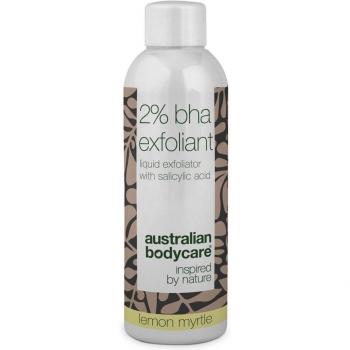 BHA T-zone Exfoliant 150 ml - 2% BHA Salicylic Acid for Impure Skin, Australian Bodycare Tea Tree Oil Lemon Myrtle Gentle Exfoliating Toner for Oily and Combination Skin 55 ml