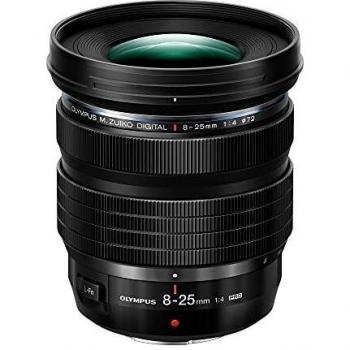 M.Zuiko Digital ED 8-25mm F4.0 PRO Lens, Wide Angle Zoom, Suitable for All Micro Four Thirds System Cameras