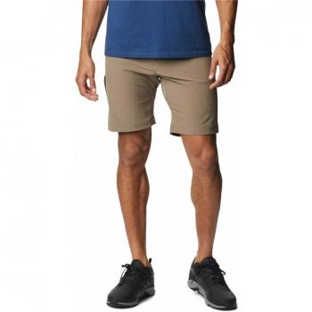 Columbia Bermuda de hombre Outdoor Elements™ 5, pantalón corto para montaña, color marrón, talla 34