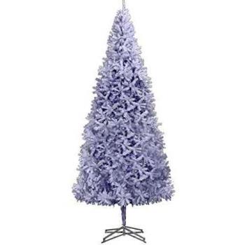 vidaXL Árbol de Navidad Artificial Fiestas Festividades Decoración Ocasiones Especiales Casa Hogar Jardín Bricolaje Adornos Guirnaldas 500 cm Blanco