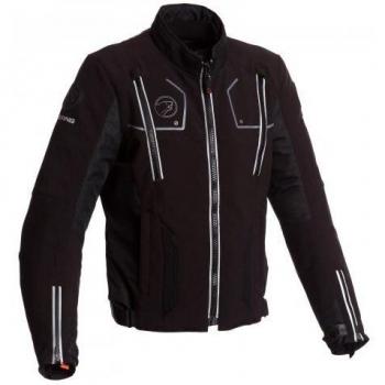 BERING - Chaqueta de moto TRACER, color negro, talla L