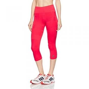 adidas ULT Eng 3/4TI W Mallas 3/4, Mujer, Rojo