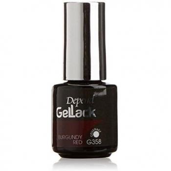 Depend GelLack - Esmalte permanente, tono Burgundy Red