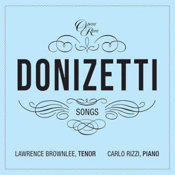 Donizetti Songs Vol. 1 (CD) - Interpretado por Lawrence Brownlee y Carlo R