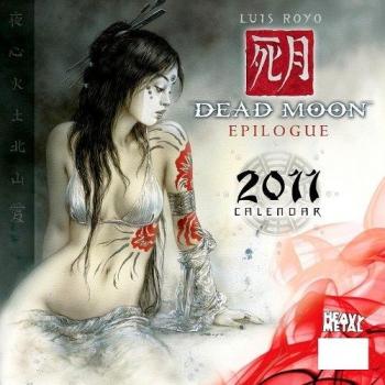Art Of Luis Royo Dead Moon 2011 Wall Calendar