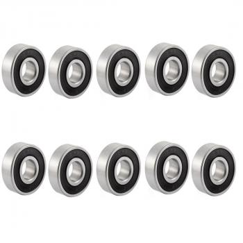 sourcing map 6201 2-RS 12 mm de diámetro interior 32 mm OD Rodamientos de bolas de doble sello 10 piezas