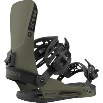 Fijaciones Snowboard Union STR Dark Green 2024