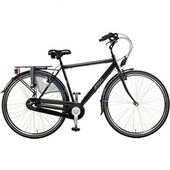 Bicicleta AMIGO 28 Pulgadas 50 cm Hombre con Frenos en V Negro Mate