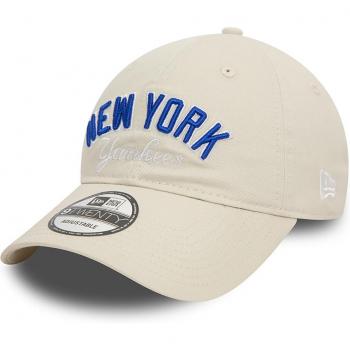 Gorra New Era 9Twenty MLB Wordmark New York Yankees - Beige Azul
